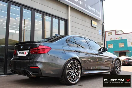 BMW F80 M3 카본 세라믹 골드 캘리퍼 도색 / 용인 처인구