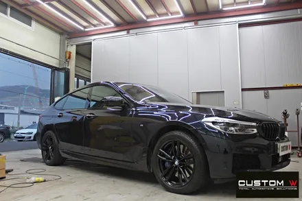 BMW 6GT 630d 19인치 블랙유광 휠도색 / 용인 처인구