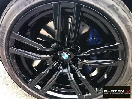 BMW F95 신형 X5M 21인치 블랙유광 휠도색 / 용인 처인구
