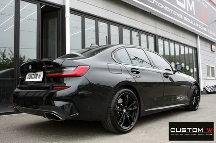 BMW G20 M340i 블랙유광 휠도색 / 용인 처인구