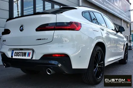 BMW X4 20d 블랙유광 휠도색 / 용인 처인구