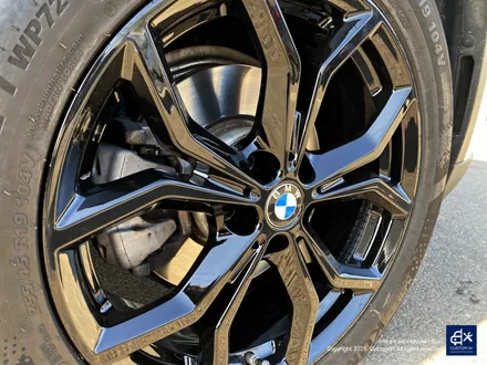 BMW X3 19인치 휠수리 후 블랙유광 휠도색 / 용인 처인구