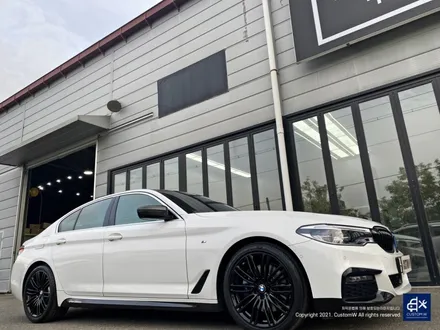 BMW G30 540i 664M 박리 후 블랙유광 휠도색 / 용인 처인구