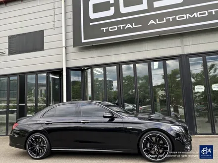 벤츠 E53 AMG 휠수리 후 매트 블랙 실버 투톤 휠도색 / 용인 처인구