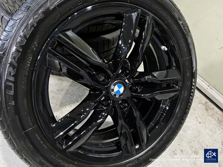 BMW X1 20i 블랙유광 휠도색 + 블루 캘리퍼 도색 / 용인 처인구