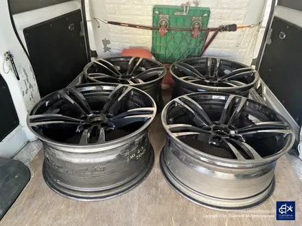 어디서부터 잘못된건지...BMW M3 437M 박리 후 블랙유광 휠도색 / 용인 처인구