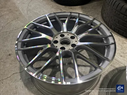 벤츠 C63 AMG 다이아몬드 컷팅 휠수리 휠복원 / 용인 처인구