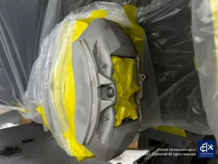 요즘 빙판길 조심하세요.. (빙판 댄스 영상 첨부) CLS53 AMG 기존 고객 휠 수리 불가 판정 신품 교체 후 , 재방문  기존 컬러로 유광 블랙 실버 투톤 휠 복원 도색 / 용인 처인구