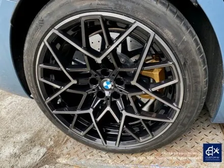 난이도가 높은  BMW M8  그란 쿠페 컴페티션 813M 휠 상처 수리 후, 다이아몬드 커팅 휠 복원 / 용인 처인구