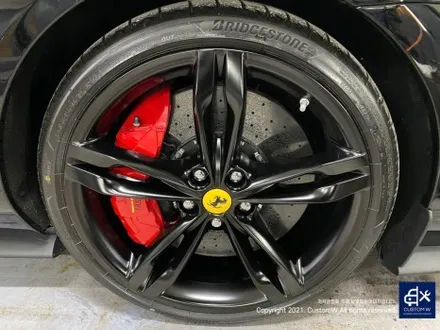 Ferrari 페라리 296 GTS 신차 출고  작업 번호판 미장착  미등록 차량 사틴 블랙 / MATT BLACK ( 무광 검정) 휠 도색_! / 용인 처인구