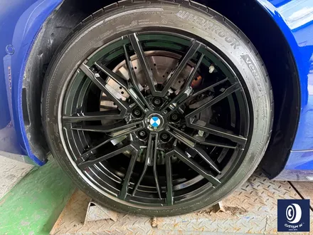 유니크한 차량_!! / BMW G99 M5 투어링 제트 블랙 / 하이그로시 블랙 (검정 유광) 휠 도색 / 용인 처인구