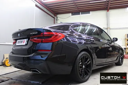 BMW 6GT 630d 19인치 블랙유광 휠도색 / 용인 처인구
