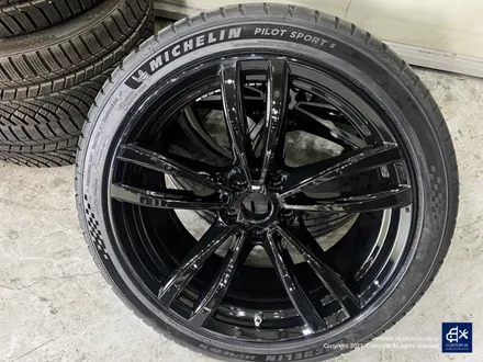 BMW G30 530i 647M 박리 후 블랙유광 휠도색 / 용인 처인구