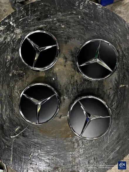 벤츠 AMG GTC 로드스터 블랙 실버 무광 투톤 휠도색 / 용인 처인구