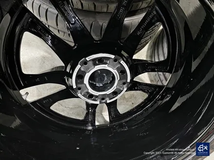 벤츠 CLS53 AMG 블랙실버 투톤 유광 휠도색 + 레드 캘리퍼 도색 / 용인 처인구
