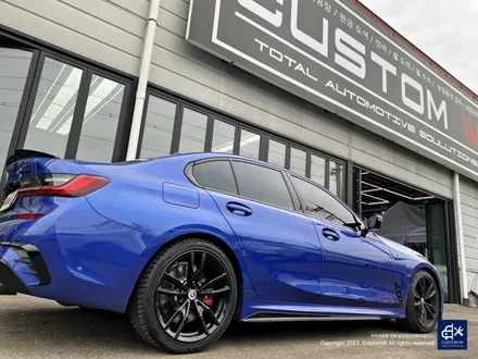 기존 BMW G20 M340i 792M 휠수리 후 블랙유광 휠도색 / 용인 처인구