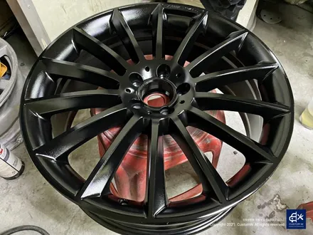 벤츠 CLS400d 마차휠 블랙폴리시 휠수리 휠복원 / 용인 처인구