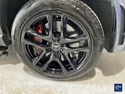 벤츠 GLE53 AMG 휠수리 후 블랙유광 휠도색 / 용인 처인구