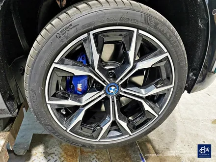 BMW i4 M40 휠커버 블랙유광 도색 / 용인 처인구