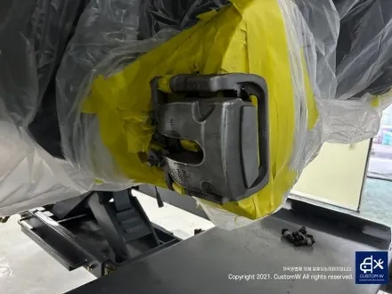 벤츠 GLE53 AMG 블랙 유광 휠도색 그리고 레드 캘리퍼 도색까지_! 완벽한 컬러 밸런스_! / 용인 처인구