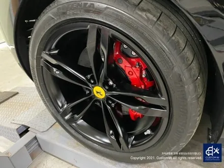 Ferrari 페라리 296 GTS 신차 출고  작업 번호판 미장착  미등록 차량 사틴 블랙 / MATT BLACK ( 무광 검정) 휠 도색_! / 용인 처인구
