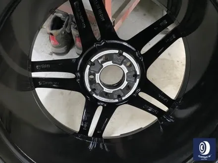 감동적인 후기글을 작성해 주신 고객분의 차량/ 벤츠 E220D 카브리올레 19인치(일명 AMG 별휠) 블랙 유광 휠도색 (feat. 보험 긴급 출동 서비스를 이용한 캐리어 카 입출고) / 용인 처인구