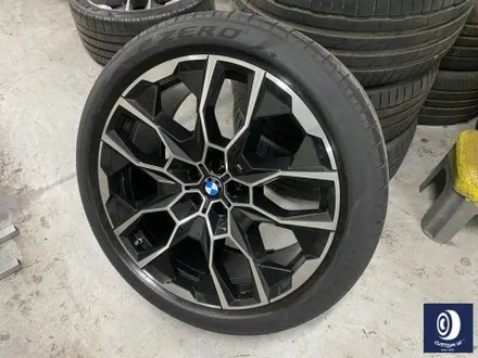 BMW X7 913M 22인치 휠 상처 수리 후, 다이아몬드 커팅 휠 복원 / 용인 처인구