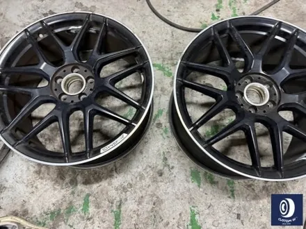 벤츠 S63 AMG 잘못된 휠 수리 도색 이력이 있는 에디션 휠 약품 박리 (페인트 제거) 후, 투톤 휠도색 재작업 + 캘리퍼 도색까지_! / 용인 처인구