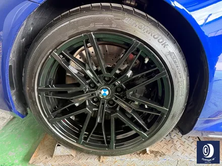 유니크한 차량_!! / BMW G99 M5 투어링 제트 블랙 / 하이그로시 블랙 (검정 유광) 휠 도색 / 용인 처인구