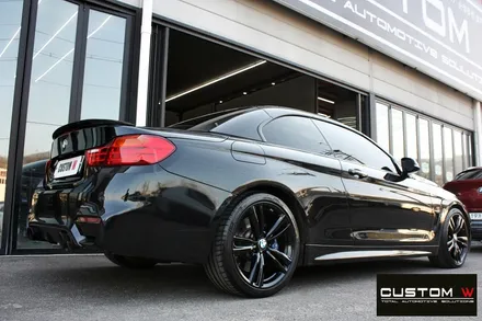 BMW 428i 19인치 442M 휠 상처 수리 후 블랙유광 휠도색 / 용인 처인구