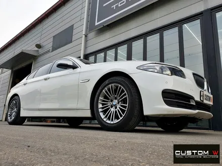 BMW F10 520d 휠 상처 수리 후 고스트 크롬 휠도색 / 용인 처인구