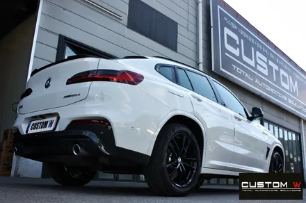 BMW X4 20d 블랙유광 휠도색 / 용인 처인구
