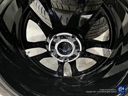 벤츠 CLS53 AMG 블랙실버 투톤 유광 휠도색 + 레드 캘리퍼 도색 / 용인 처인구