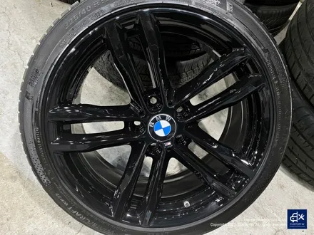BMW 420d 휠수리 후 블랙유광 휠도색 + 레드 캘리퍼 도색 / 용인 처인구