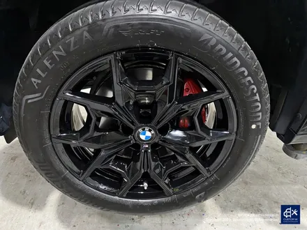 BMW X4 887M 휠수리 후 블랙유광 휠도색 / 용인 처인구