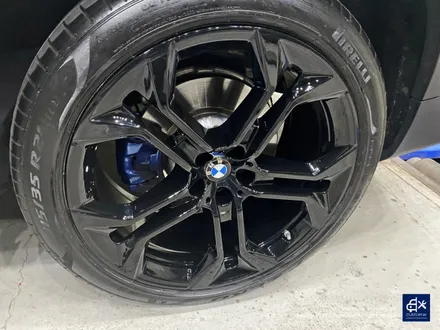 BMW X5 40i 휠수리 후 블랙유광 휠도색 / 용인 처인구