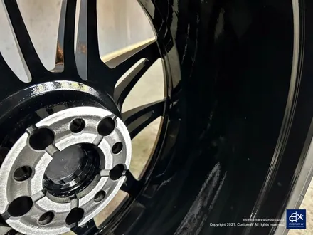 BMW G80 M3 블랙유광 휠도색 + 애시드 그린 캘리퍼 도색 / 용인 처인구