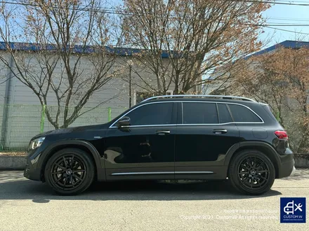 벤츠 GLB35 AMG 하이그로시 블랙 (유광 블랙) 휠 도색 작업으로 확 달라진 느낌 적인 느낌?! / 용인 처인구