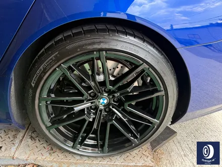유니크한 차량_!! / BMW G99 M5 투어링 제트 블랙 / 하이그로시 블랙 (검정 유광) 휠 도색 / 용인 처인구