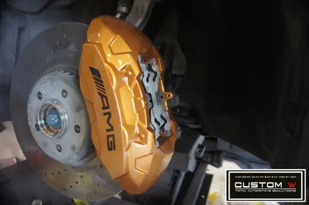 벤츠 C43AMG & E400쿠페 블랙유광 휠도색,캘리퍼도색.! / 용인 처인구