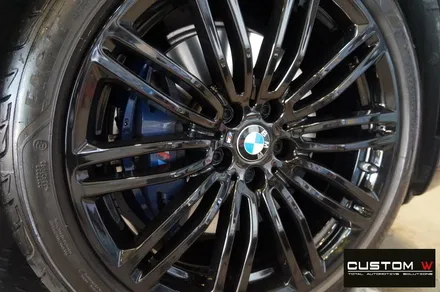 자주 입고 되는 BMW G30 530i 664M 휠 하이그로시 블랙 검정 유광 휠도색.커스텀W / 용인 처인구