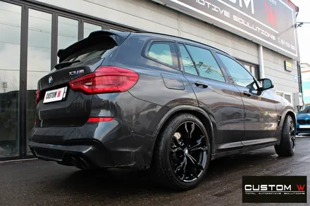 BMW X3M 21인치 블랙유광 휠도색 / 용인 처인구