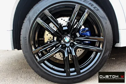 BMW F95 신형 X5M 21인치 블랙유광 휠도색 / 용인 처인구
