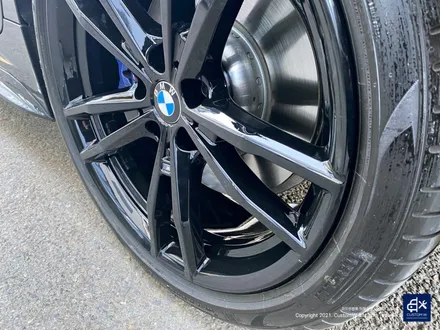 BMW G20 320d 투어링 791M 휠수리 후 블랙유광 휠도색 / 용인 처인구