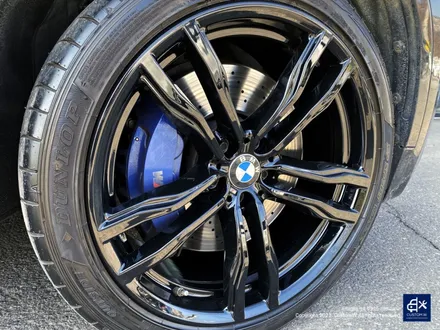 BMW X6M 휠수리 박리 후 블랙유광 휠도색 / 용인 처인구