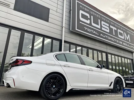 BMW G30 540i 664M 박리 후 블랙유광 휠도색 / 용인 처인구