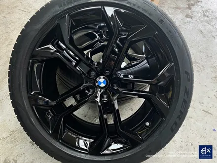 BMW G05 X5 휠수리 후 블랙유광 휠도색 + 블루 캘리퍼 도색 / 용인 처인구