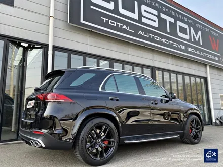 벤츠 GLE53 AMG 휠수리 후 블랙유광 휠도색 / 용인 처인구