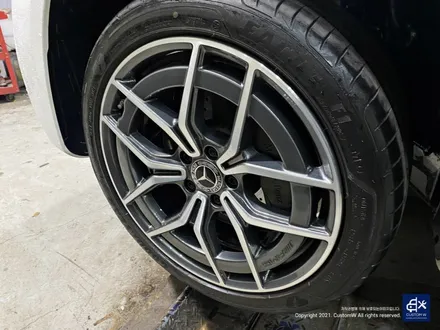 벤츠 E220d 19인치 다이아몬드 컷팅 휠복원 / 용인 처인구
