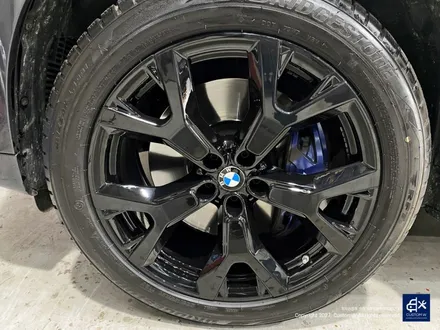 BMW X7 휠수리 후 블랙유광 휠도색 / 용인 처인구